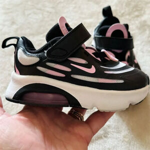 Nike Air Max Exosense Toddler Shoes Black/Pink Size 5C‎